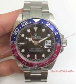 Replica Rolex Pepsi Watch GMT Master ii 16710 Red and Blue Bezel Watch